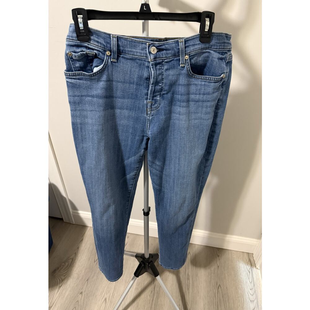 7 For All Mankind Josephina Jeans Size 29 Button Fly Boyfriend